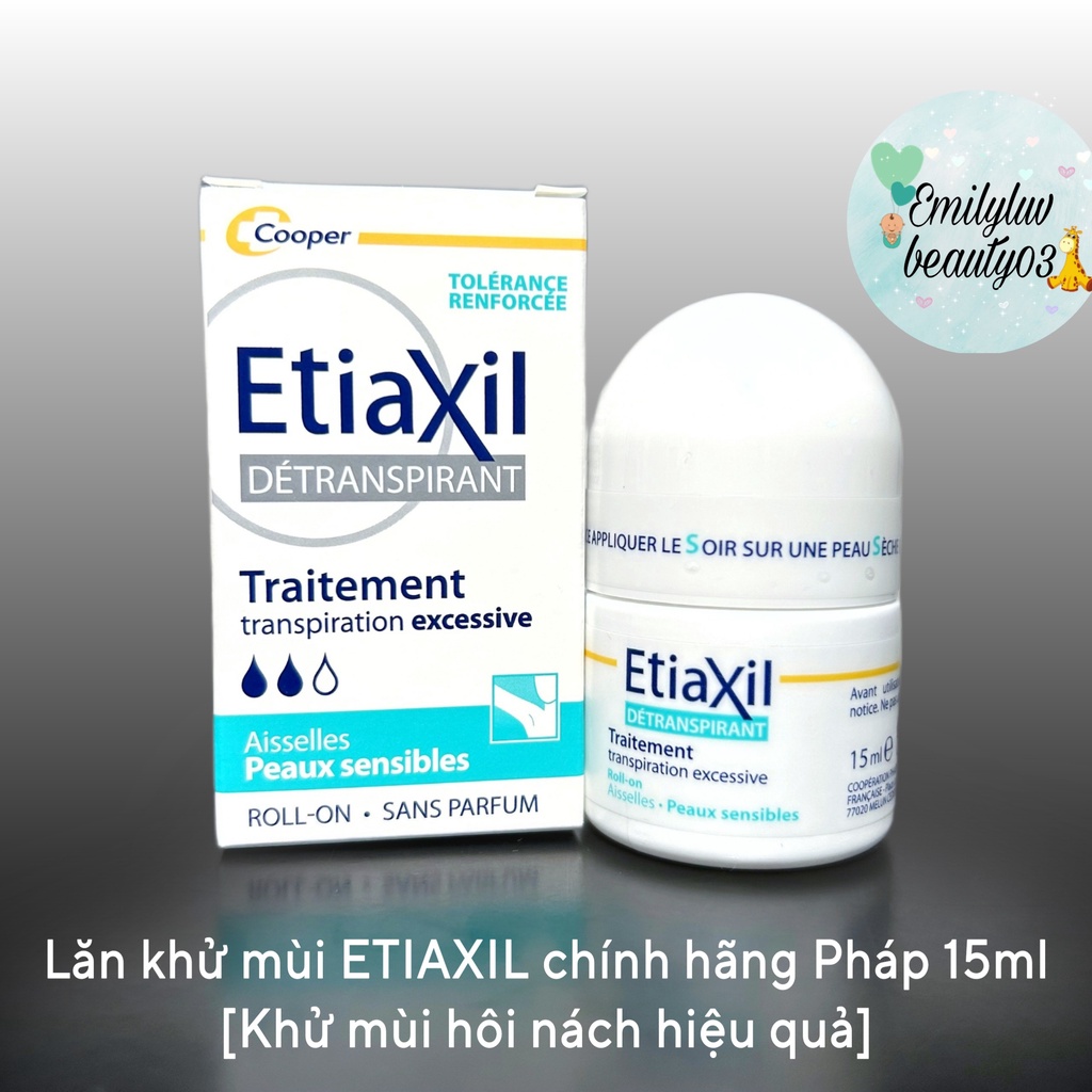 Lăn khử mùi Etiaxil Pháp 15ml