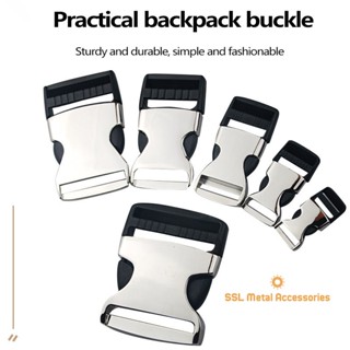 (2 cái) Khóa Cài, Khóa Bóp Kim Loại Tốt Dành Cho Balo, túi, Đồ Bảo Hộ 0034, #ssl_accessories