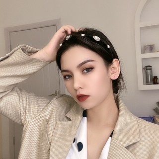 Bờm tóc nhung trái tim hàng cao cấp