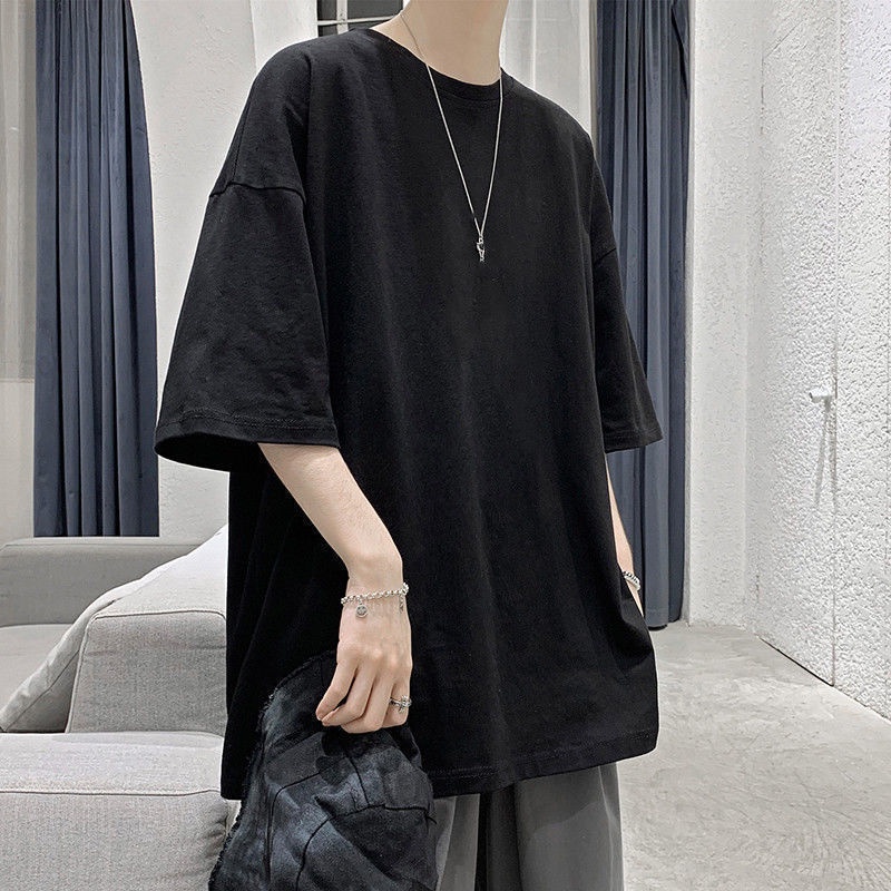 Áo polo Tay Ngắn Dáng Rộng Thời Trang Mùa Hè Cho Nam