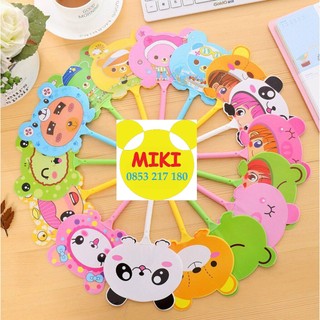 Bút bi hình quạt siêu dễ thương - mực xanh
