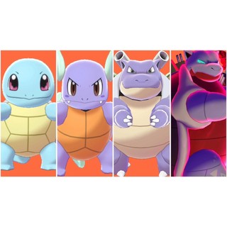 Squirtle Evolution Collection