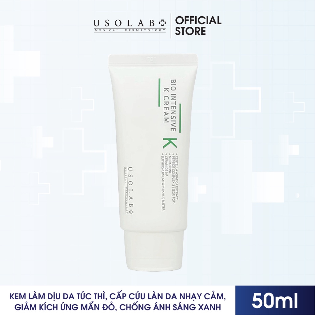 Kem dưỡng phục hồi Vitamin K Cream Usolab 50ml