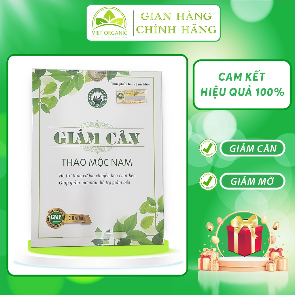 [Chính Hãng] Giảm Cân Thảo Mộc Nam - Việt Organic
