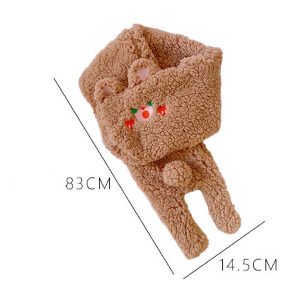 Khăn quàng cổ êm nhẹ bằng lông giữ ấp thời trang nữ học sinh cute đi chơi xinh quà tặng dễ thương giá rẻ sỉ lẻ