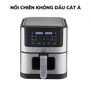 Nồi chiên không dầu Cát Á, nồi chiên không khí công suất lớn 1500W/1800W - dung tích 12L màn hình cảm ứng đa chức năng