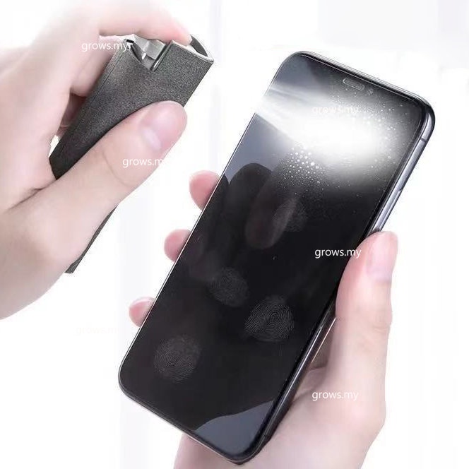 Bộ Bình Xịt Vệ Sinh Màn Hình Điện Thoại / Máy Tính / Máy Tính / Iphone 2 Trong 1 Tiện Dụng