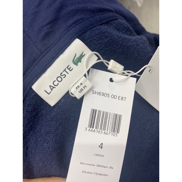 Áo khoác nỉ Lacoste