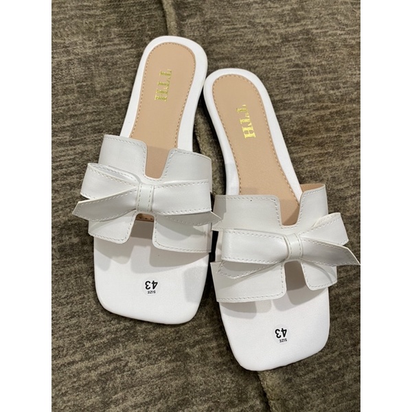 Dép chữ H nơ bigsize 40- TOROSHOES
