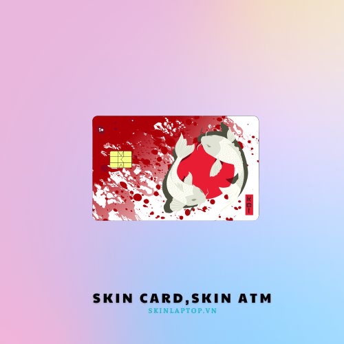 Miếng Dán Thẻ Card MOTIF VARIAN | SKIN ATM, Thẻ Xe, Thẻ Từ, Thẻ Chung Cư Trang Trí - Chất Liệu Decal Vinyl Chống Nước