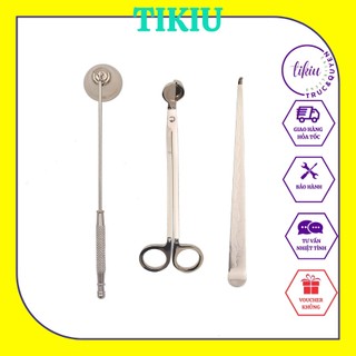 Set 3 dụng cụ dập nến 3 trong 1-100% thương hiệu romantic times chuyên nghiệp tiện dụng chất lượng cao tikiu kèm túi