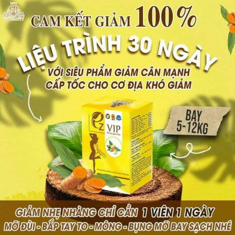 Giảm Cân Ez Vip Chính Hãng