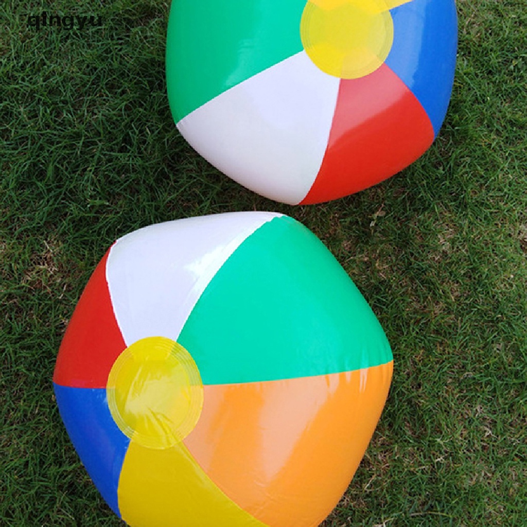 Qingyu Bong Bóng Bơm Hơi 33cm Vui Nhộn Cho Bé Chơi Thể Thao Bãi Biển