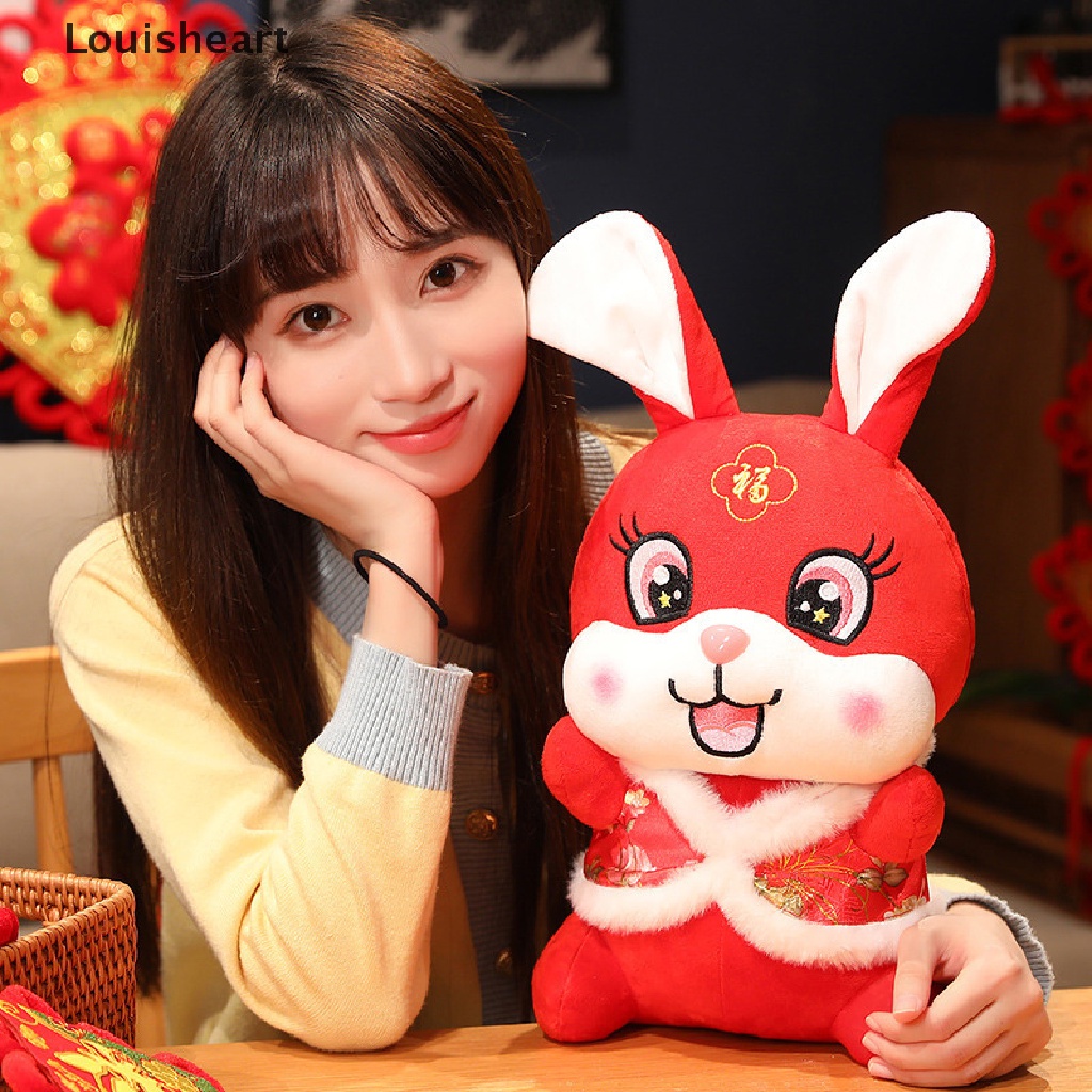 Thỏ Nhồi Bông Louisheart 2023 Phong Cách Trung Hoa