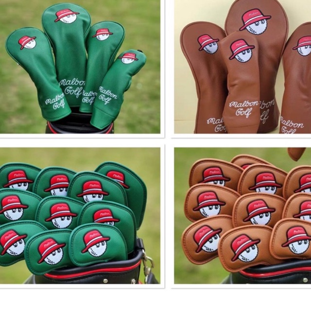 Cover gậy Golf Malbon - Bọc đầu gậy golf malbon chính hãng