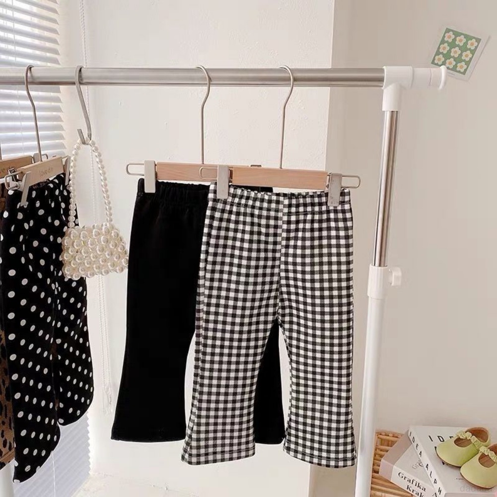 Quần Dài Ống Loe Thời Trang Phương Tây Cho Bé Gái