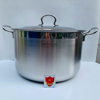 Nồi Luộc Gà HT 32cm INOX CAO CẤP 1 ĐÁY DÀY DẶN