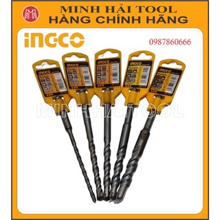 Mũi khoan bê tông đuôi gài 160mm INGCO dùng cho máy khoan bê tông đuôi gài