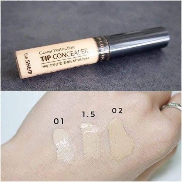 Che Khuyết Điểm The Saem Cover Perfecti  Tip Concealer SPF28 PA++ 6.5g