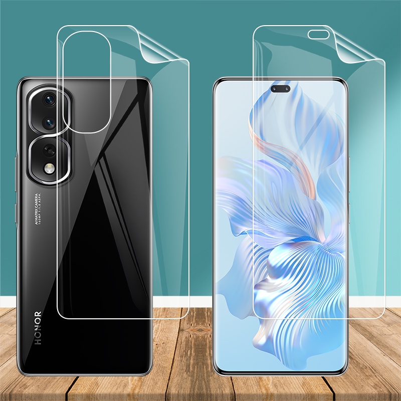 Ultra Miếng Dán Hydrogel Bằng TPU Mềm Trong Suốt Siêu Mỏng Bảo Vệ Mặt Trước Và Sau Cho Honor90 Honor 90 80 Pro SE 5G