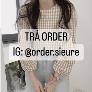 (Trả order) Áo sơ mi Hàn Quốc