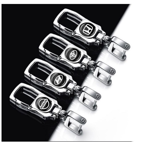 Móc chìa khóa ô tô xe hơi xe máy có logo các hãng xe