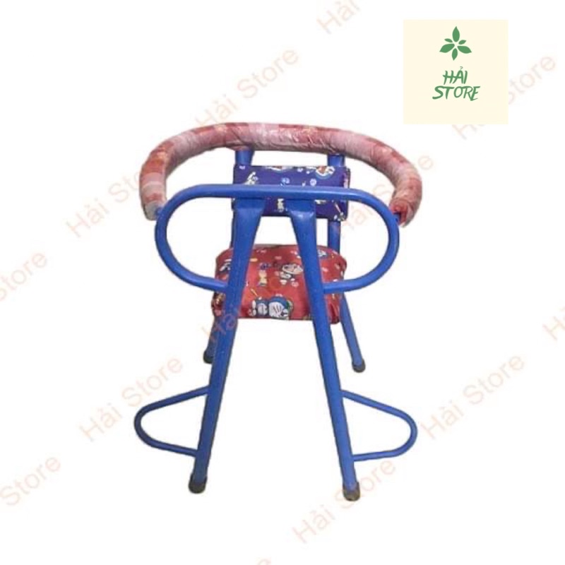 Ghế ngồi xe máy cho bé bằng Inox và sơn dùng được cho cả xe ga và xe số