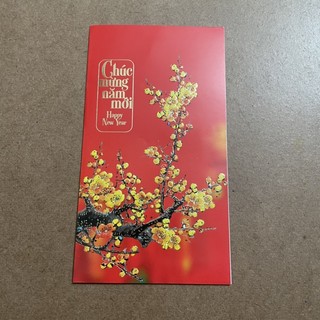 10 Thiệp chúc tết màu đỏ nổi bật