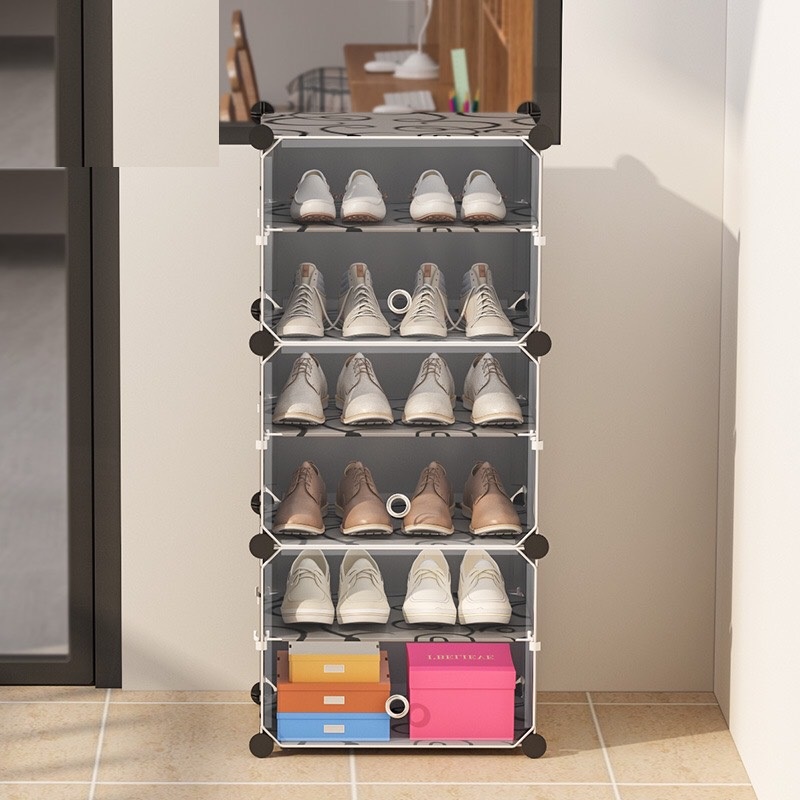 [MẪU HOT] TỦ GIÀY NHỰA LẮP GHÉP ĐA NĂNG 2 NGĂN - 6 NGĂN (CHỌN HÌNH THEO PHÂN LOẠI)