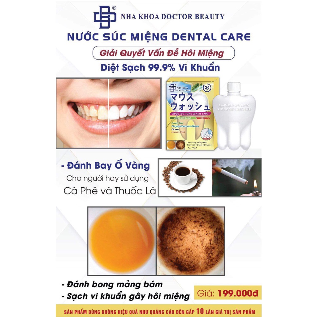 Nước súc miệng DENTAL CARE
