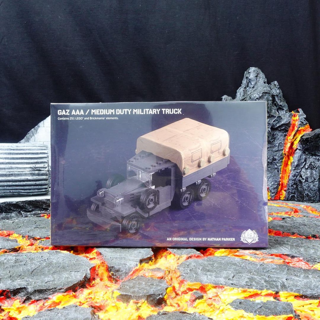 Mô hình lắp ráp Gaz AAA Medium Duty Military Truck LGBKM09