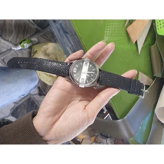Dây đồng hồ da cá đuối nhập khẩu Handmade