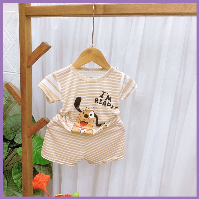 Đồ Bộ Bé Trai Bé Gái Size 8kg-18kg Chất Cotton Co Giãn 4 Chiều Mềm Mát.1506