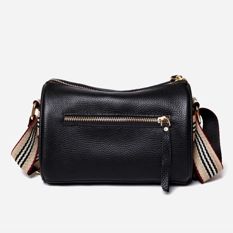 IELGY Túi Đeo Chéo Da Bò Nhiều Ngăn Thời Trang Đơn Giản Dành Cho Nữ