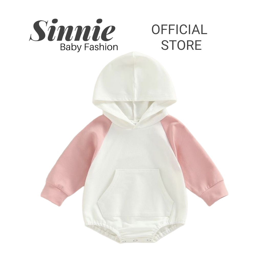 Bodysuit dáng thụng Hàn Quốc cho bé Sinnie baby, 100% ảnh thật.