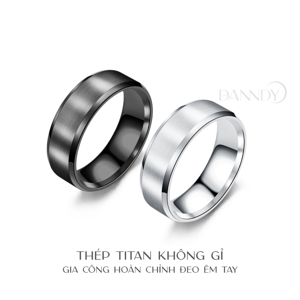nhẫn trơn titan nam nử,nhẫn trơn mặt xước nam nử,nhẫn cặp đơn giản tinh tế nam nử,nhẫn cặp định tình nam nử đơn giản .