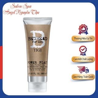 Gel tạo kiểu giữ nếp cứng tigi bed head for men power play firm finish 200ml