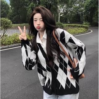 Áo khoác len 2 túi ulzzang