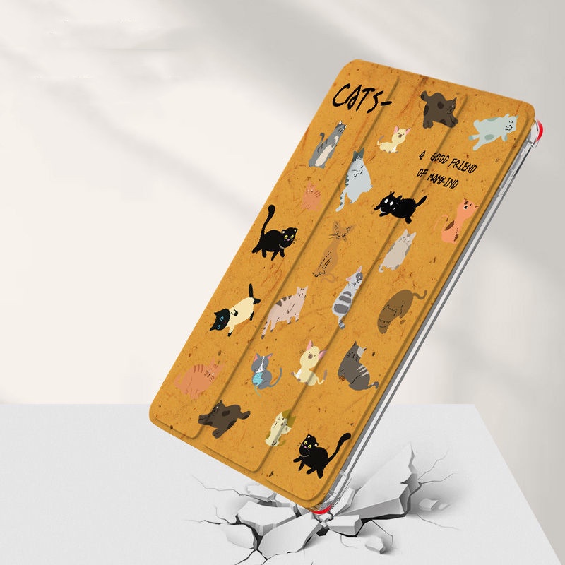 Ốp Máy Tính Bảng Họa Tiết Hoạt Hình Cho iPad GEN7 / 8 / 9 10.2 "GEN10 10.9" Pro11 "Pro12.9" 2022 Air4 Air5 Air3 mini6