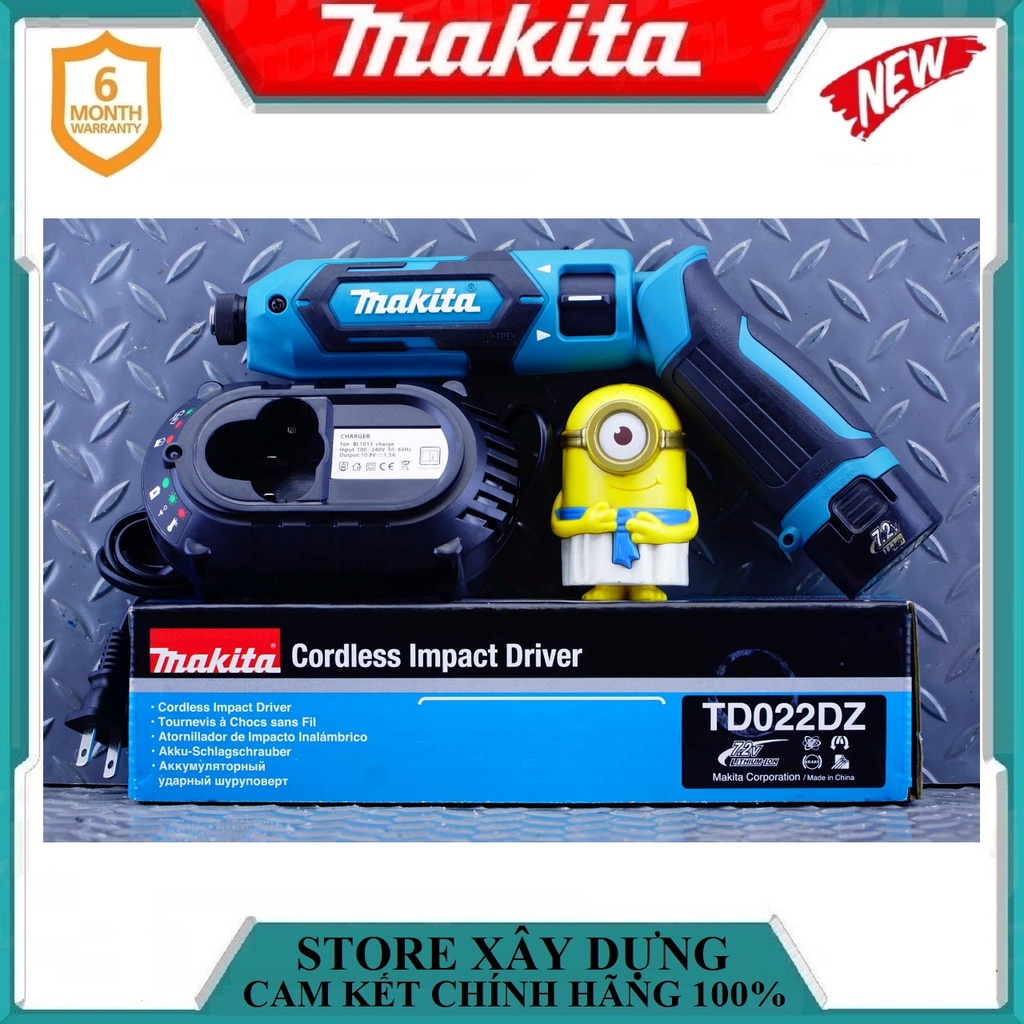 MÁY KHOAN VÀ VẶN VÍT DÙNG PIN(7.2V) MAKITA DF012DZ - HÀNG CHÍNH HÃNG
