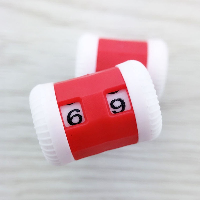 Dụng Cụ Đếm Điểm Đánh Dấu Đan Móc Len Bằng Nhựa Woolies