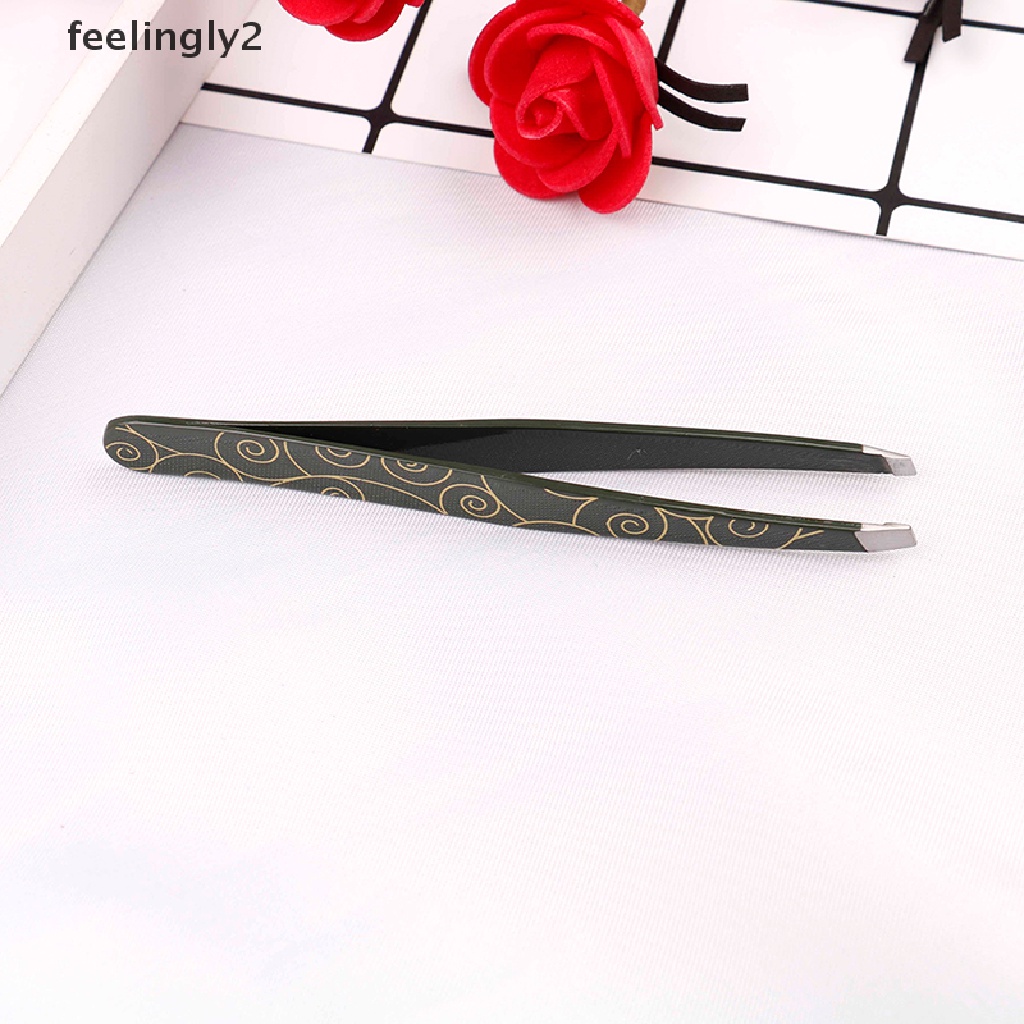 Nhíp Nhổ Lông Mày Chuyên Nghiệp Bằng Thép Không Gỉ