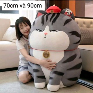 ❤️ gấu bông, mèo mềm nhũn 90cm ❤️