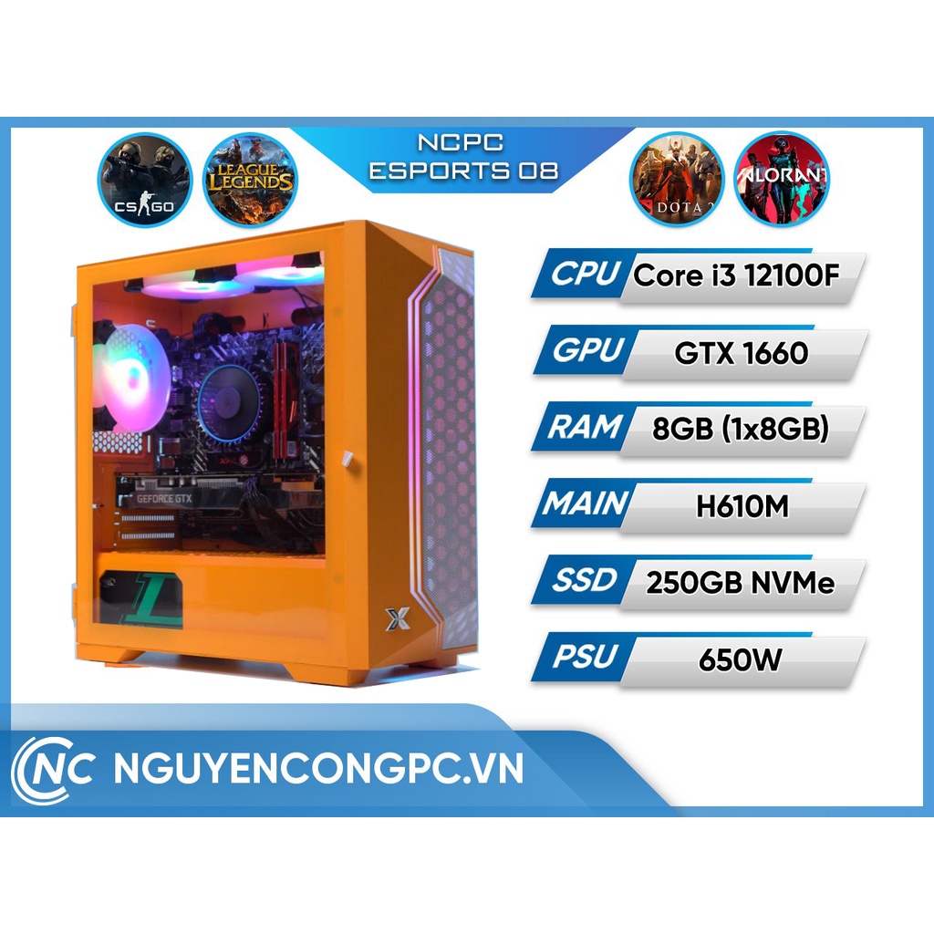 Máy tính ESPORT 08