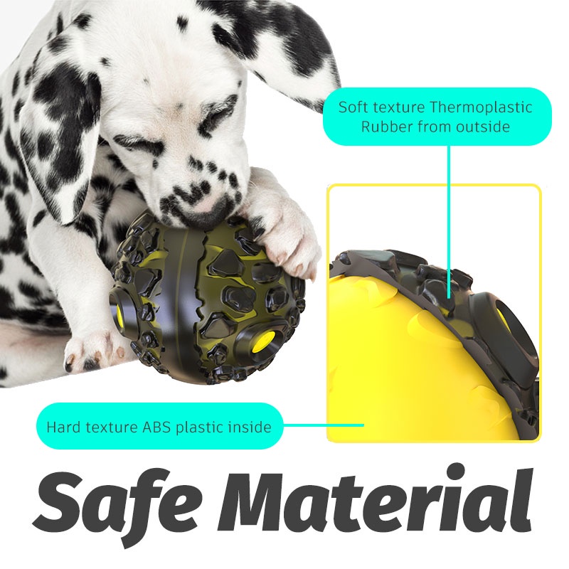 HamshMoc Đồ Chơi Bóng Cao Su Tự Nhiên Không Độc Hại Cho Cún Cưng Gặm