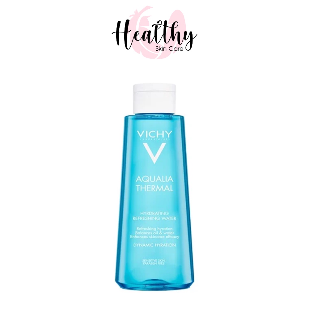 Nước Hoa Hồng Làm Săn Da, Loại Bỏ Độc Tố Vichy Aqualia Thermal Hydrating Refreshing Water 200ml
