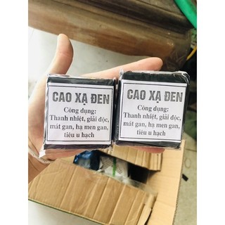 Sỉ tận gốc Cao xạ đen miếng 100gr