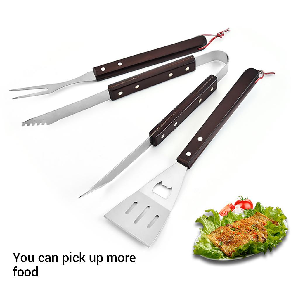 Bộ 3 Dụng Cụ Kẹp Gắp Đồ Nướng BBQ Chống Trượt Tiện Dụng