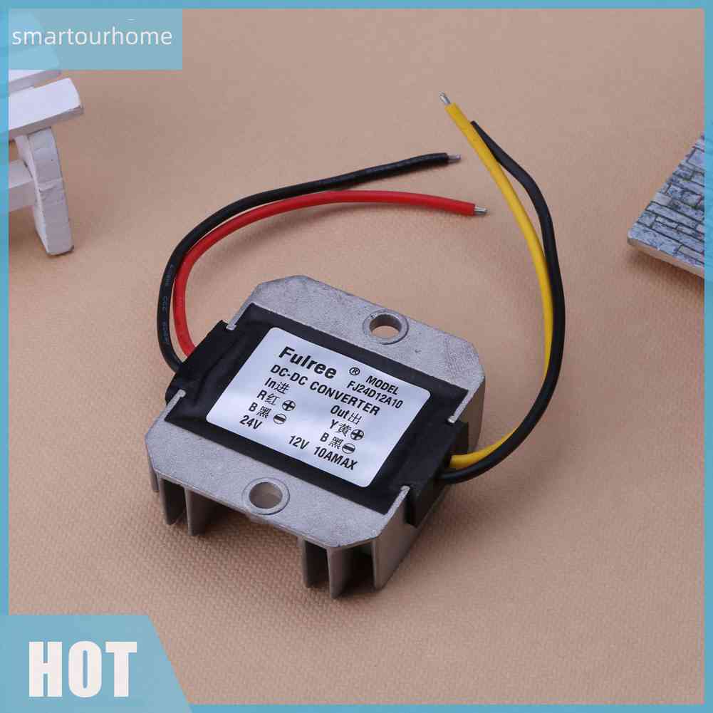 Mô Đun Hạ Áp DC-DC 24V Sang 12V 10A Mới