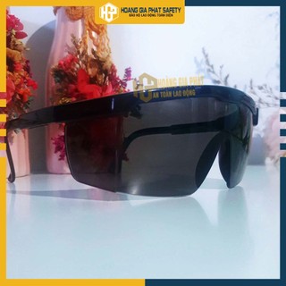 Kính bảo hộ King's KY152 Màu Đen - Kính chống bụi, chống tia UV đạt tiêu chuẩn - Phủ Hardcoat chống trầy